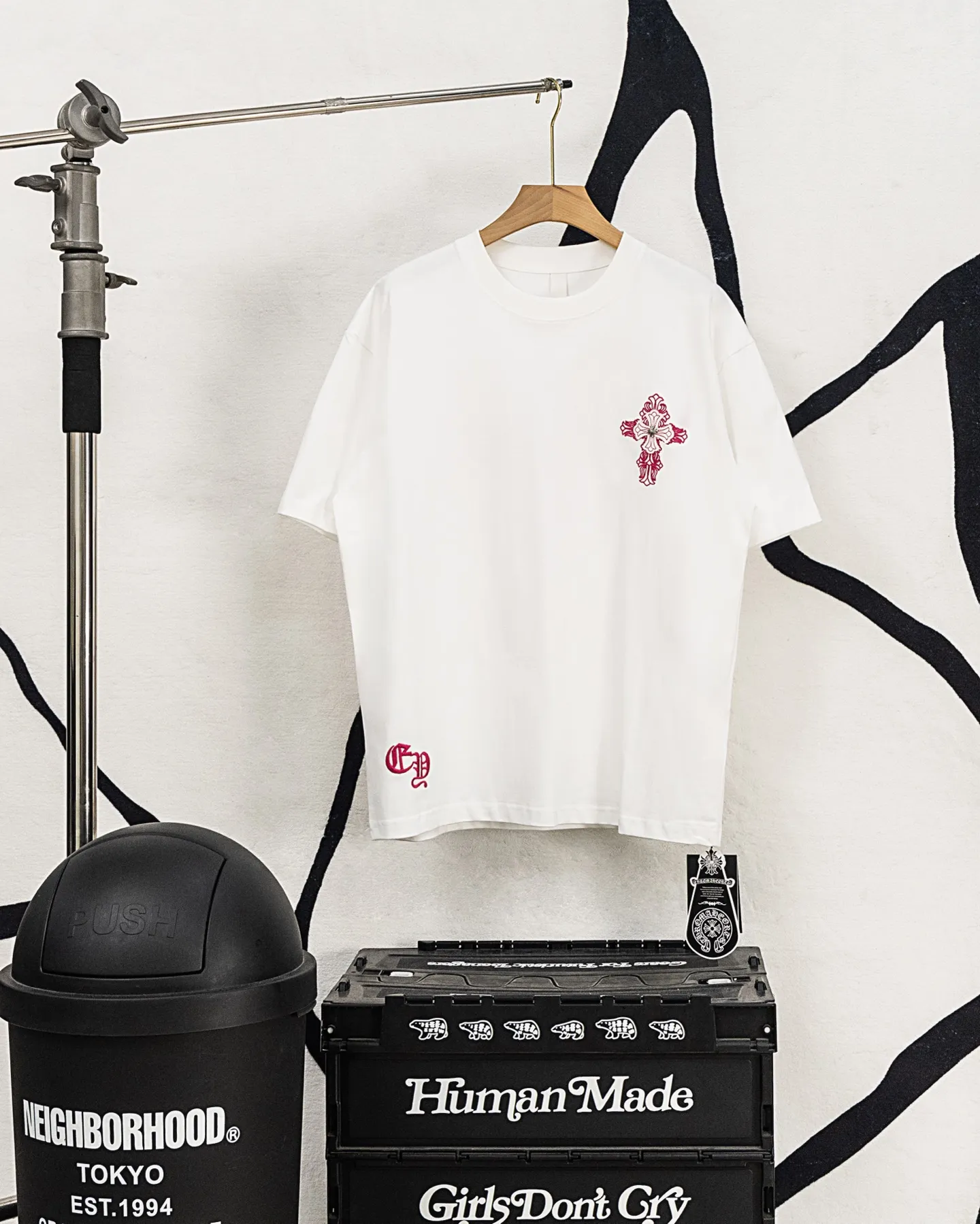 ：H 21 Chrome Hearts CH Black 2026 Authentic 0 Quality os 0 : Sizes: S M L XL